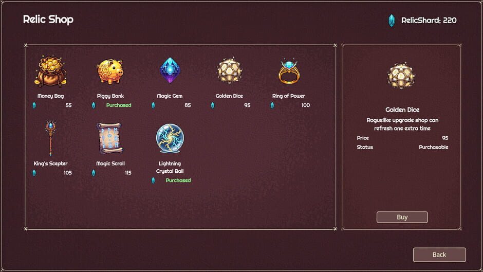 Capture de Rogue Realm: Guardian Grids