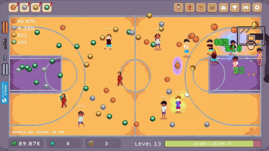 Capture de Swish Ball Clicker