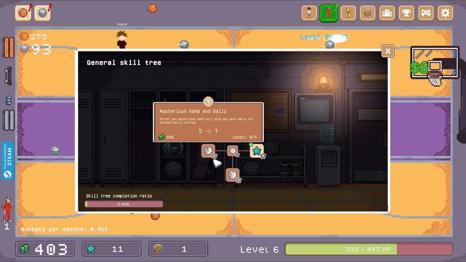 Capture de Swish Ball Clicker