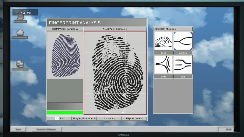 Capture de Forensics: Crime Scene Detective