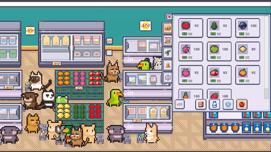 Capture de PawMart Tiny Market