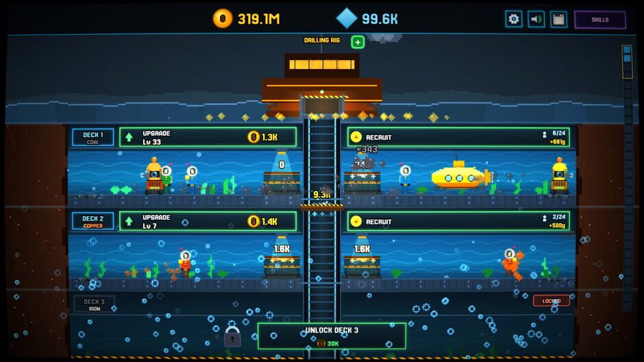 Capture d’Idle Aqua Driller