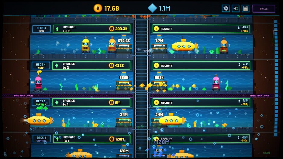 Capture d’Idle Aqua Driller
