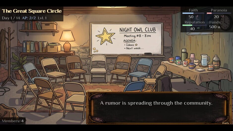 Capture de Definitely Not a Cult