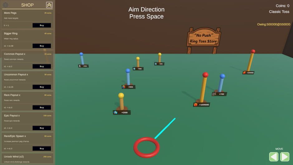 Capture de Ring Toss Legend