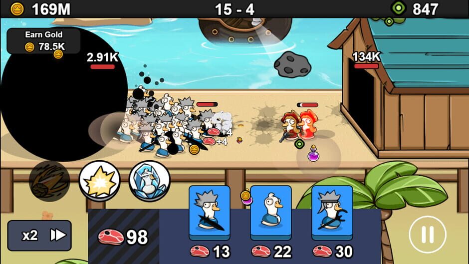 Capture de Goose Evolution
