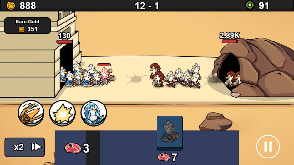 Capture de Goose Evolution