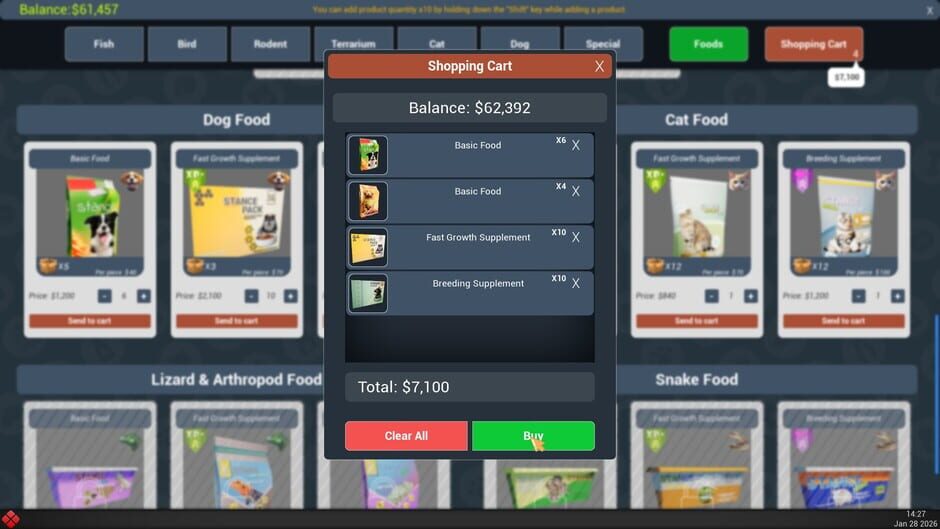 Capture d’Exotica 2: Pet Shop Simulator