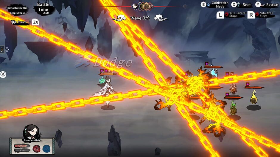 Capture d’Idle Immortal
