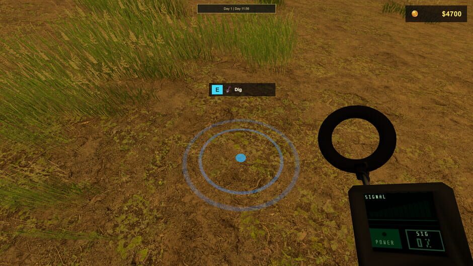 Capture de Metal Detector Island