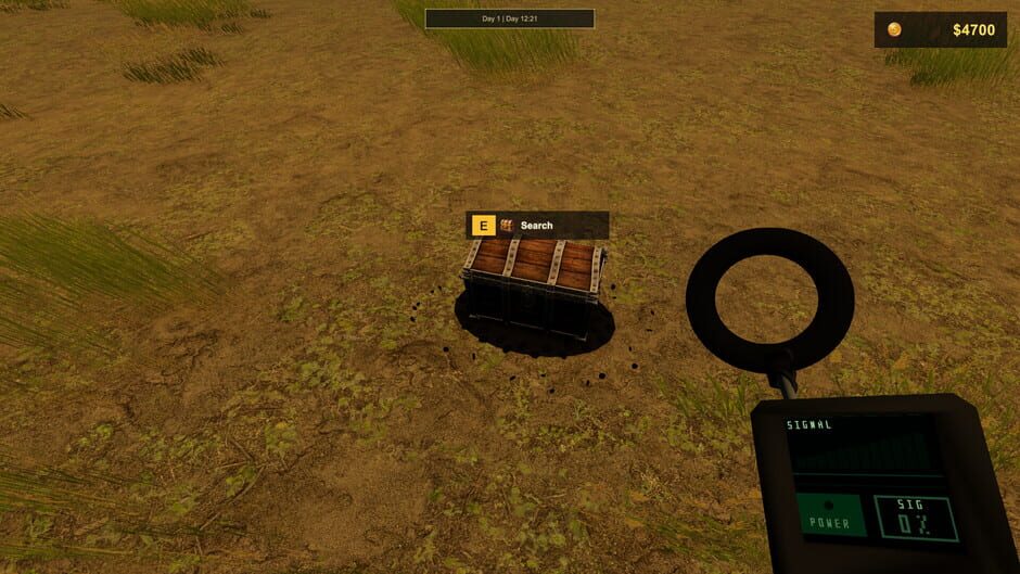 Capture de Metal Detector Island