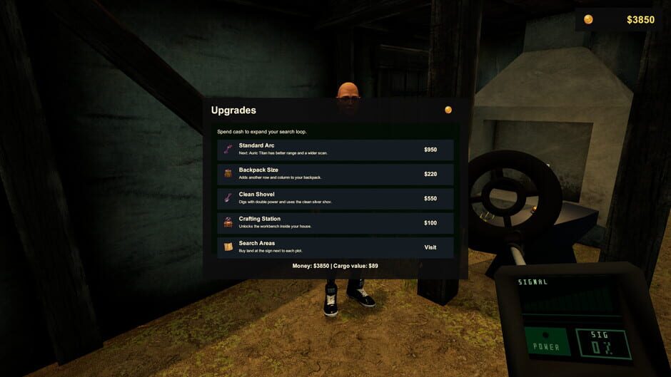 Capture de Metal Detector Island