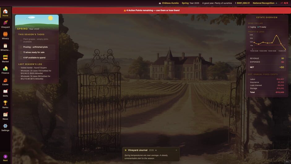 Capture de Grand Cru: The Wine Maker