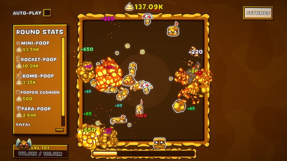 Capture d’Excremental Game