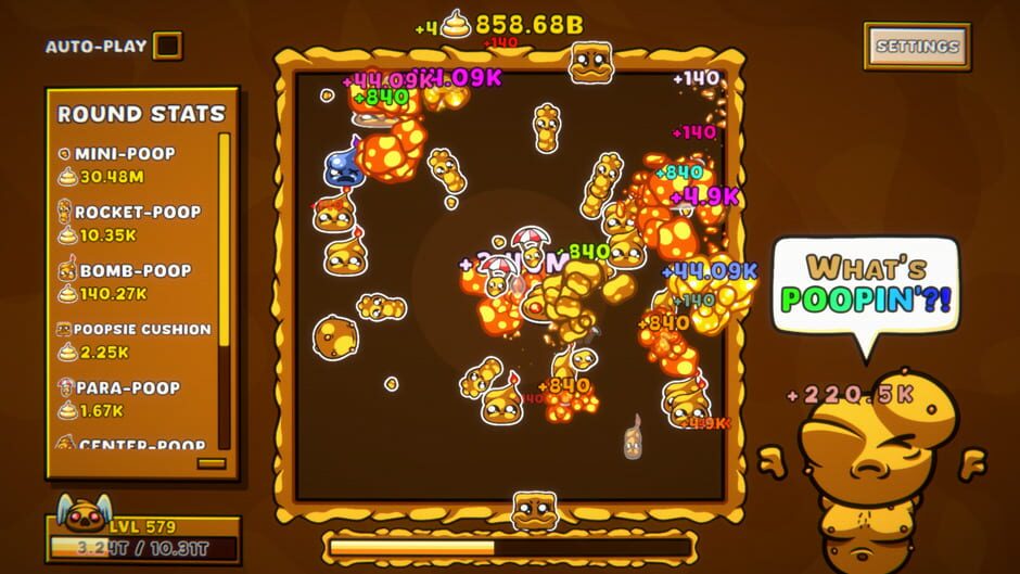 Capture d’Excremental Game