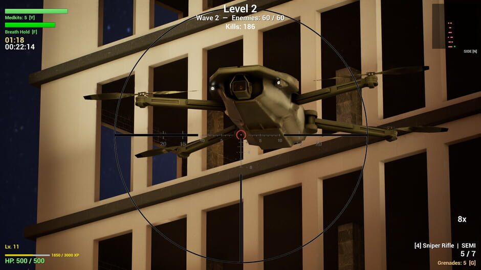 Capture de Sniper Game