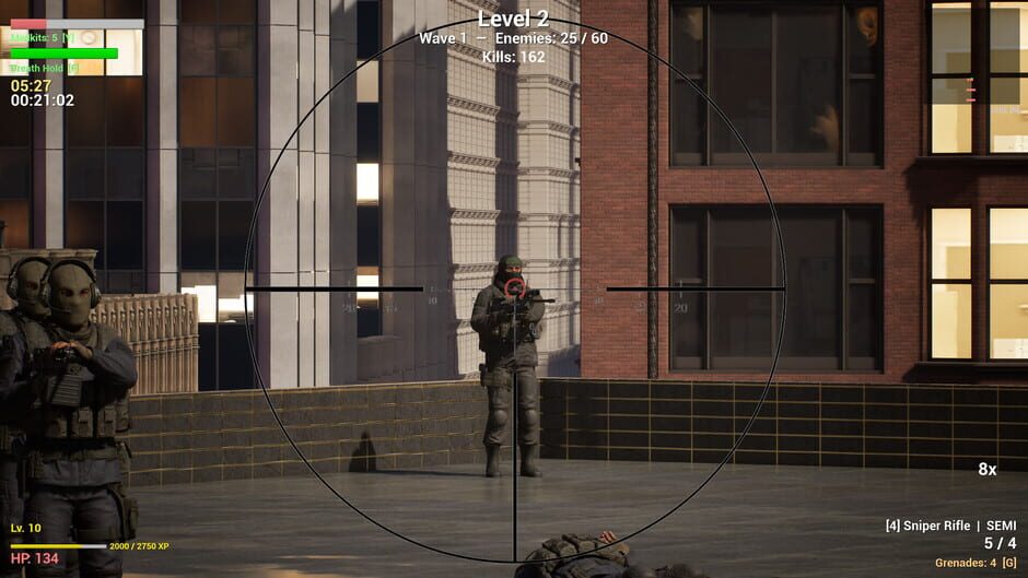 Capture de Sniper Game