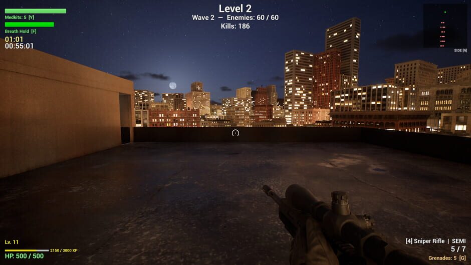 Capture de Sniper Game