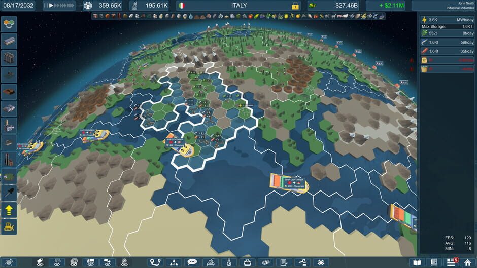 Capture de Factory Default: Build, Trade, Repeat