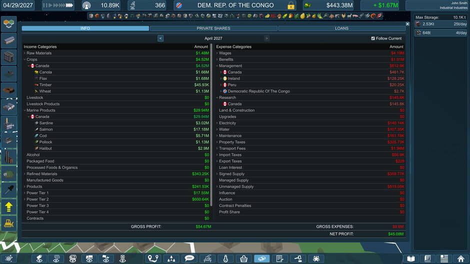 Capture de Factory Default: Build, Trade, Repeat