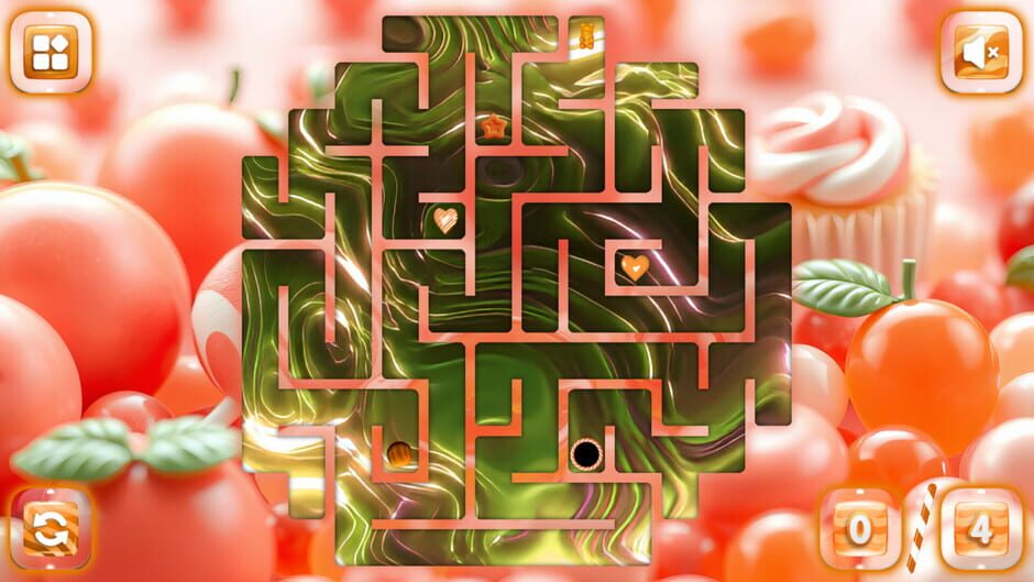 Capture de Sweetie Candy Maze: Coral Peach