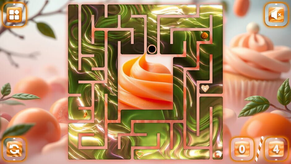 Capture de Sweetie Candy Maze: Coral Peach