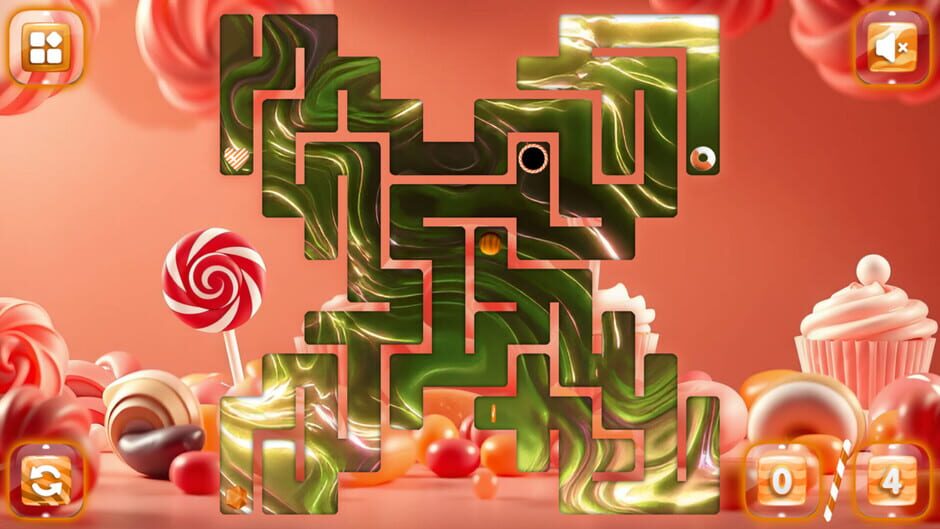 Capture de Sweetie Candy Maze: Coral Peach