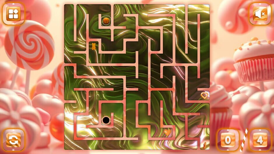 Capture de Sweetie Candy Maze: Coral Peach