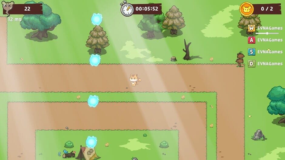 Capture de WASD: The Adventure of Tori