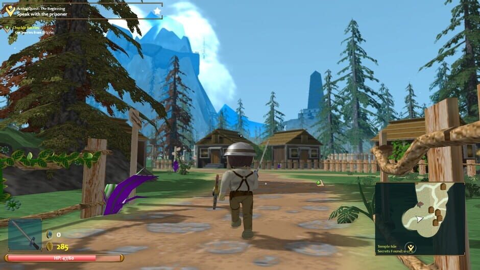 Capture de Secrets of Temple Isle