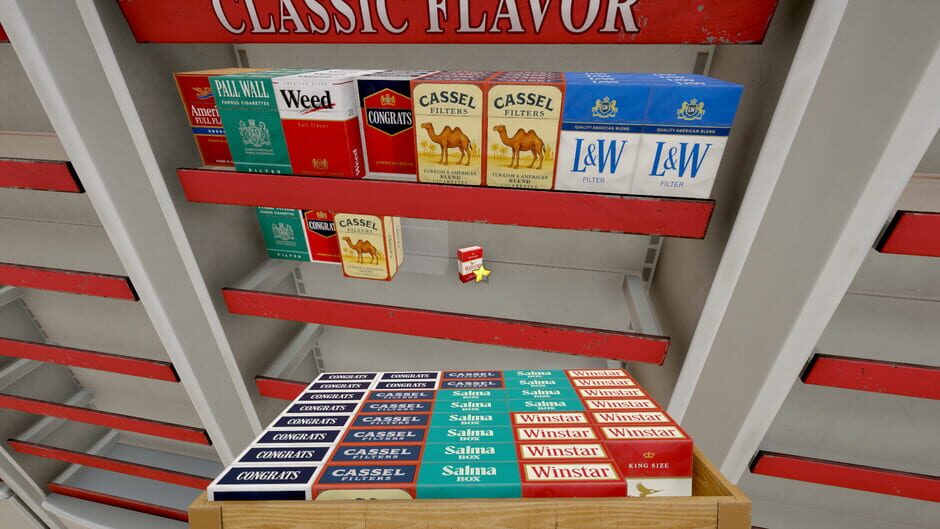Capture de Nicotine Merchant Simulator