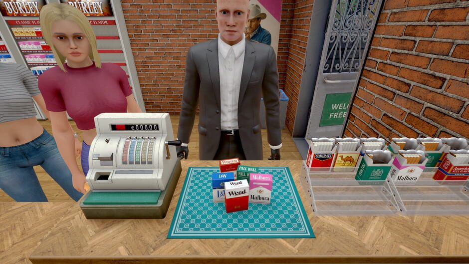 Capture de Nicotine Merchant Simulator