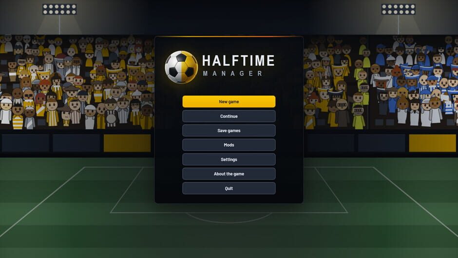 Capture de Halftime Manager