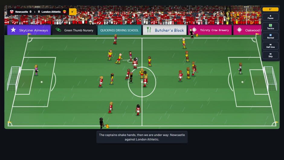 Capture de Halftime Manager