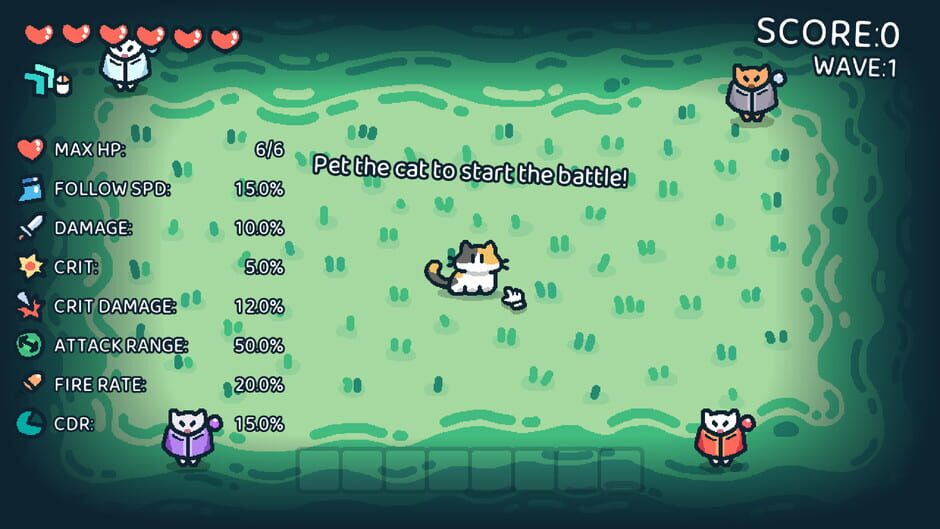 Capture de Pet the Cat