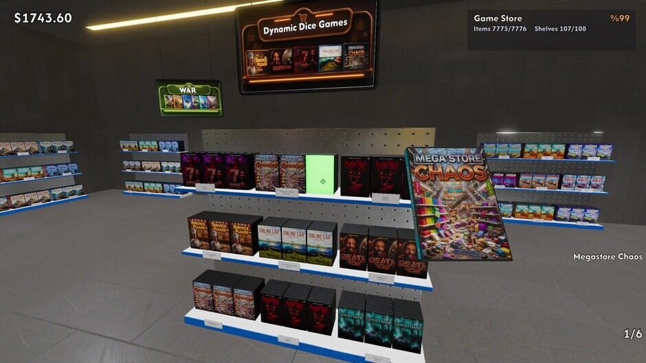 Capture de Megastore Chaos