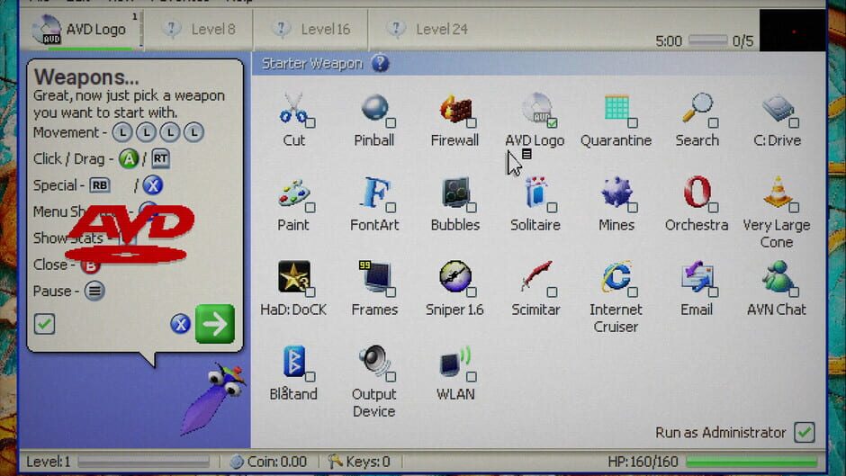 Capture d’Antivirus Survivors 2003 Professional