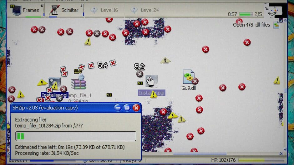 Capture d’Antivirus Survivors 2003 Professional