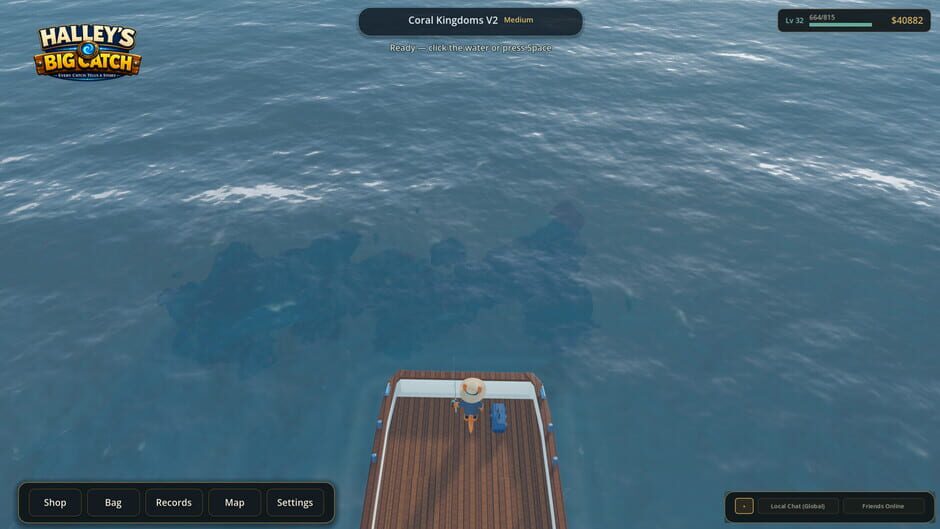 Capture de Halley's Big Catch