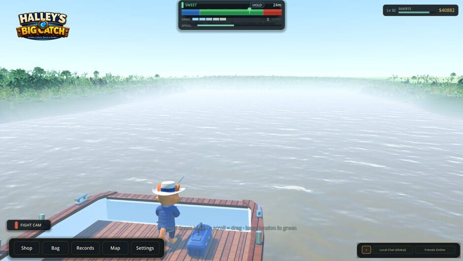 Capture de Halley's Big Catch