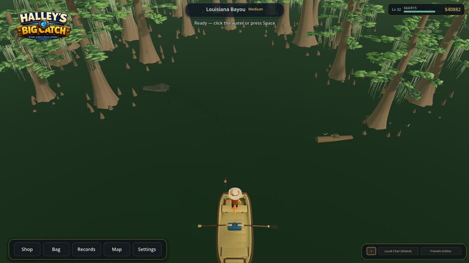 Capture de Halley's Big Catch
