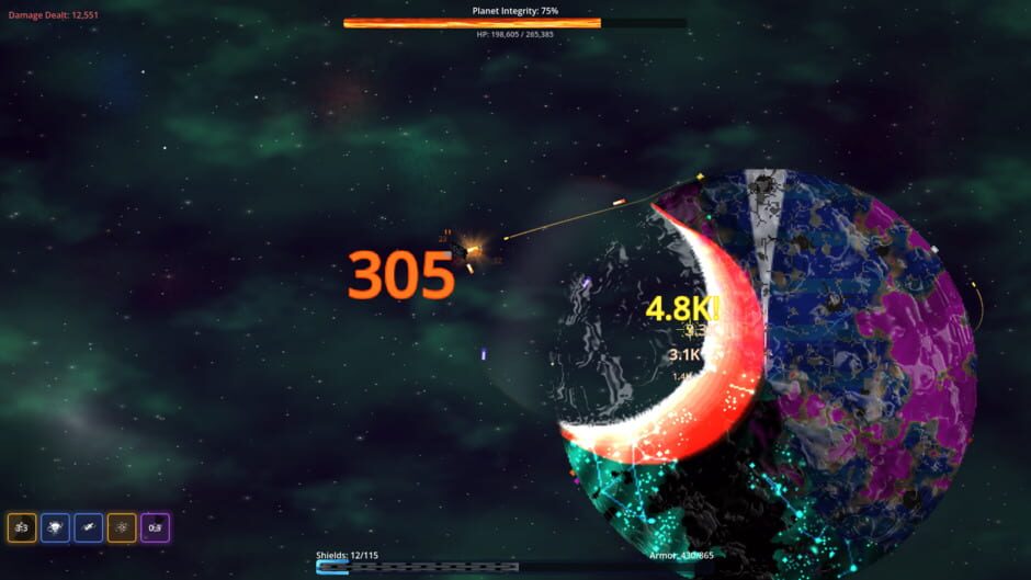 Capture de Planet Killer