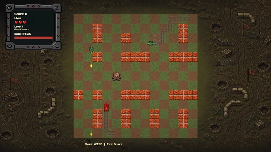 Capture de Red Tanks vs Lizard