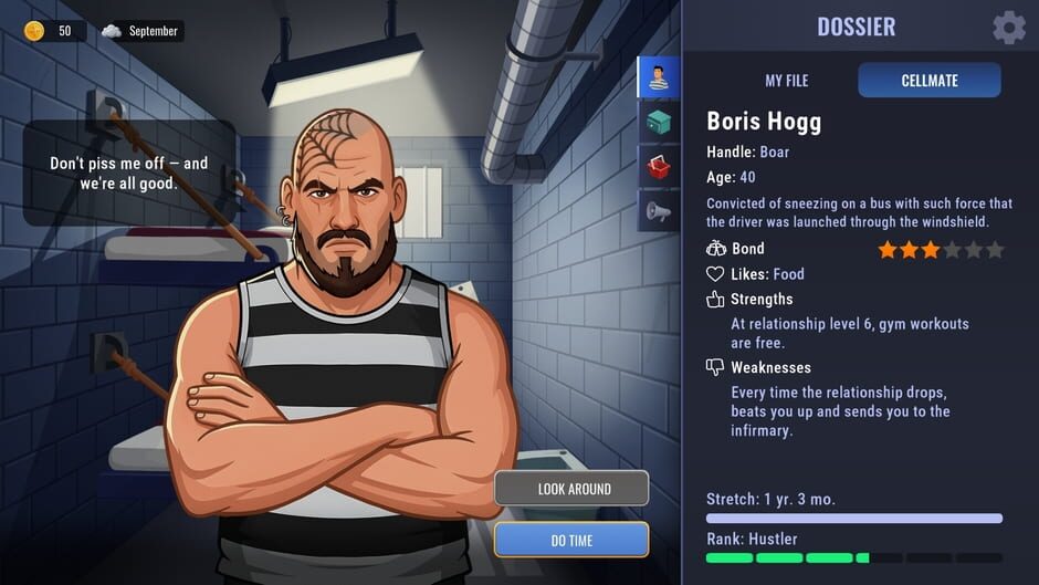 Capture de Hoosegow: Prison Survival