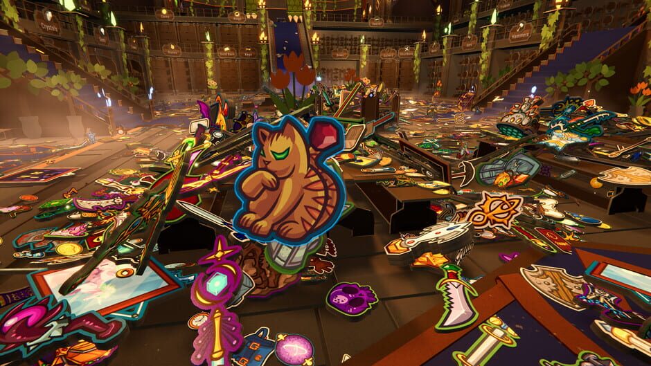 Capture de Folded Fables: Tidy Up The Dragon Hoard