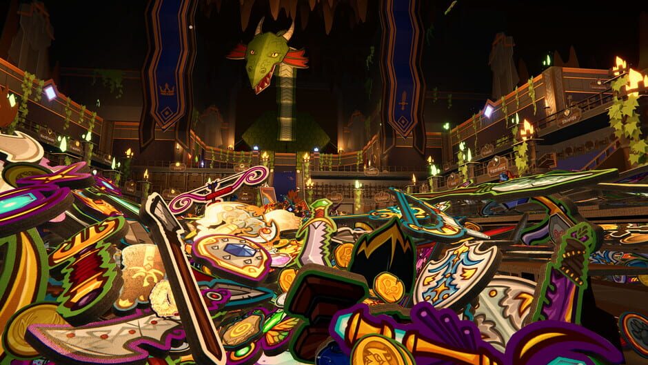 Capture de Folded Fables: Tidy Up The Dragon Hoard