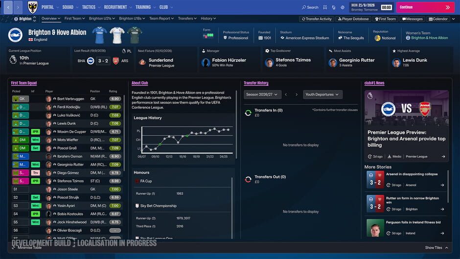 Capture de Football Manager 27