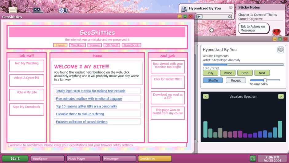 Capture de LifeSimOS