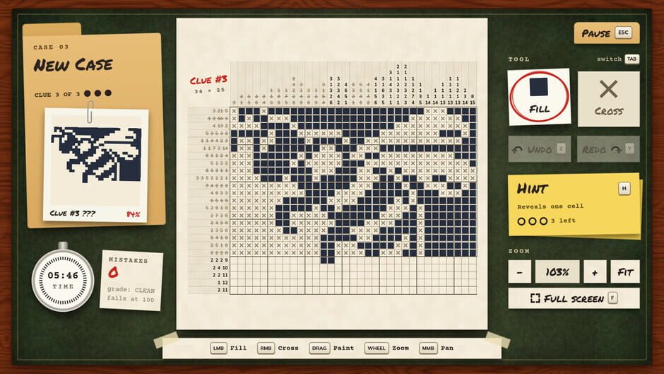 Capture de Nonogram Detective