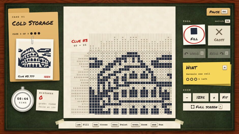 Capture de Nonogram Detective